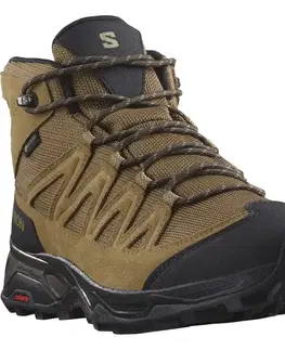 Vysoká outdoor obuv Salomon X Ward Leather MID GTX Veľkosť: 44 EUR