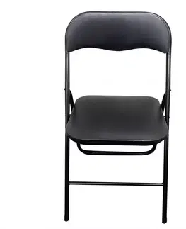 Kuchynské stoličky Skladacia stolička Dr-9-758 Luis 8267 Black čierna