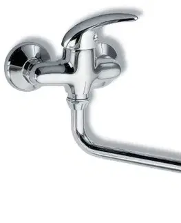 Kuchynské drezy NOVASERVIS NOVASERVIS - Drezová umývadlová batéria 100 mm Metalia 55 chróm 55074/T,0