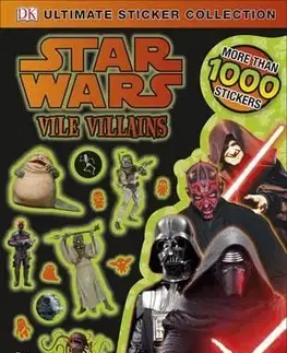Nalepovačky, vystrihovačky, skladačky Star Wars Vile Villains Ultimate Sticker Collection