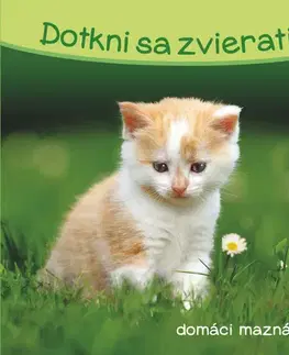 Leporelá, krabičky, puzzle knihy Dotkni sa zvieratiek Domáci maznáčikovia