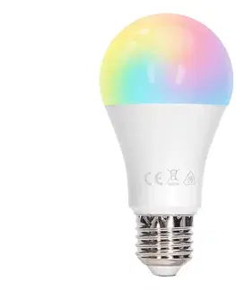LED osvetlenie  B.V.  - LED RGBW Stmievateľná žiarovka A60 E27/8W/230V 3000K + DO B101054DQ