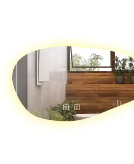 Kúpeľňové zrkadlá Tutumi - Zrkadlo P11386 LED CLUD A 100x60cm HOM-05500