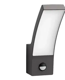 Záhradné lampy Philips - LED Vonkajšie nástenné svietidlo so senzorom SPLAY LED/3,8W/230V IP44 872016926381900