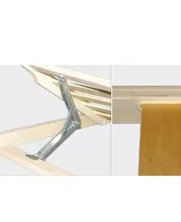 Rošty do postelí Lamelový rošt polohovateľný KLASIK 16 HN 5V TiaHome - 90x200cm