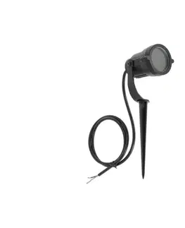 Záhradné lampy  Vonkajšie svietidlo BLAKE UNO 1xGU10/35W/230V IP65 čierne 004480