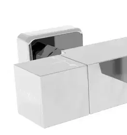 Kúpeľňové batérie MEXEN - Termostatická vaňová batéria Cube, chróm 77360-00