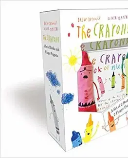 V cudzom jazyku The Crayons - A Set of Books and Finger Puppets - Drew Daywalt,Oliver Jeffers