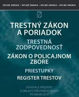 Právo - ostatné Trestné právo, Policajný zbor