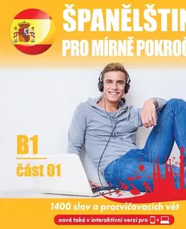 Jazykové učebnice - ostatné Audioacademyeu Španělština pro mírně pokročilé B1 – část 1