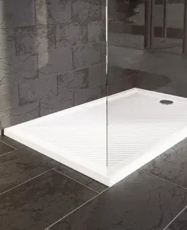 Vane HUPPE - Sprchová vanička obdĺžniková Hüppe Purano 120x90 cm liaty mramor 202158.055 202158.055