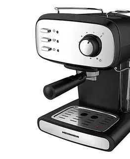 Predlžovacie káble Heinner HEM-1100BKX - Pákový espresso kávovar 850 W / 230 V, čierny / matný chróm HEM-1100BKX