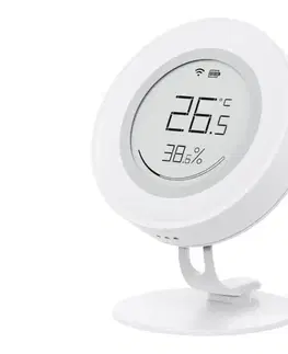 Predlžovacie káble  NEO 07557L - Inteligentný senzor teploty a vlhkosti 1xCR2430 Tuya 07557L