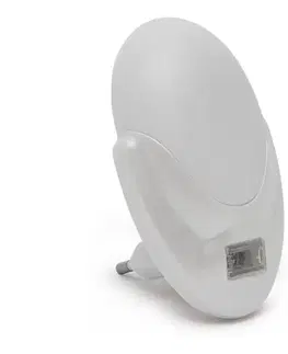 Svietidlá  LED Orientačné svietidlo so súmrakovým senzorom do zásuvky LED/1W/230V 20252S