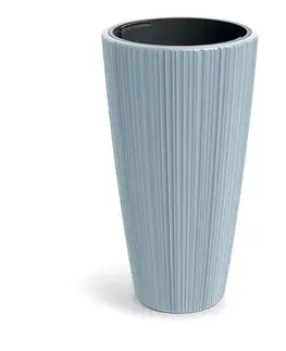 Kvetináče a truhlíky DHOR400-443U plastový kvetináč 39 cm svetlosivá