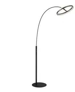 Lampy Globo 67179S - LED stmievateľná dotyková podlahová lampa DELLA 24W/230V 3000/4000/6000K 67179S