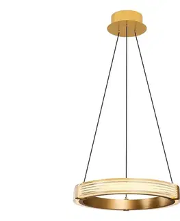 Svietidlá  LED luster na lanku JESI LED/22W/230V 3000K pr. 40 cm zlatý 414LRC1945