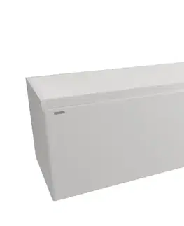 Kúpeľňový nábytok Kúpeľňová skrinka pod umývadlo Naturel Ancona 120x45x46 cm biela ANCONA2120DVBUB ANCONA2120DVBUB