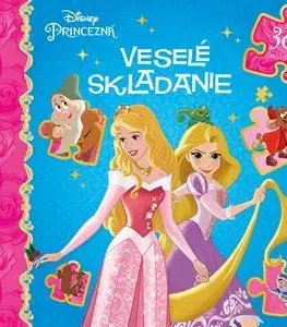 Leporelá, krabičky, puzzle knihy Princezná - Veselé skladanie - 30 dielikov