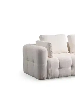Pohovky a gauče Dvojmiestna pohovka Amaris 2 Seater -White