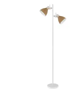 Lampy Globo 16466-2S - Stojacia lampa LYNDON 2xE14/40W/230V 16466-2S