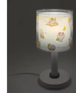 Lampy Dalber 41761E - LED detská lampička KAWAII FRIENDS 1xG4/4W/230V sivá 41761E