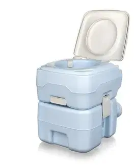 Outdoorové variče Happy Green Prenosná toaleta 20 l, modrá