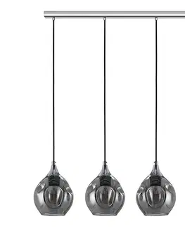 Svietidlá Eglo 39681 - Luster na lanku BREGALLA 4xE27/40W/230V 39681