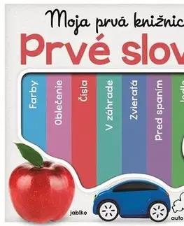 Leporelá, krabičky, puzzle knihy Moja prvá knižnica. Prvé slová - Kolektív autorov
