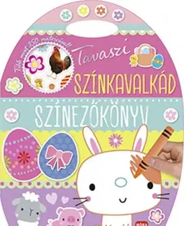 Nalepovačky, vystrihovačky, skladačky Tavaszi színkavalkád
