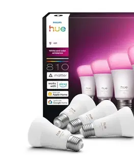LED osvetlenie Sada 4x stmievateľných LED žiaroviek Philips Hue WACA E27/6W/230V 1000-20000K 8720169364486