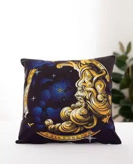 Dekoračné obliečky MKLozkoviny.sk Obliečka na vankúš mikroplyš 45 × 45 cm - Buddha 2 L02-  -