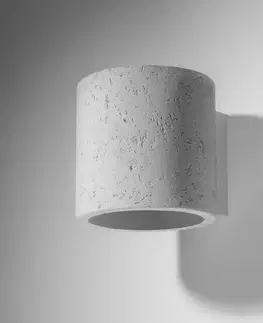 Lampy do obývačky Nástenná lampa Cindy betón