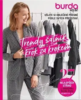 Pletenie, hačkovanie, vyšívanie, paličkovanie Trendy šatník krok za krokem