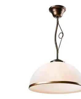 Svietidlá  Luster na tyči RETRO 1xE27/60W/230V čierna patiny LM-1.24/czar