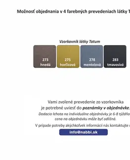Postele KONDELA Ora čalúnená manželská posteľ s matracom sivá
