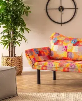 Pohovky a gauče Dvojmiestna rozkladacia pohovka Chatto - Patchwork