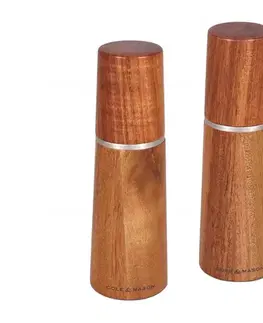 Mlynčeky Cole&Mason - Sada mlynčekov na soľ a korenie MARLOW akácia 2 ks 18,5 cm H322225