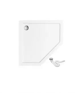 Sprchové vaničky SPRCHOVÁ VANIČKA PIŤUHNÁ DIAMOND WHITE 90X90X5 K6522