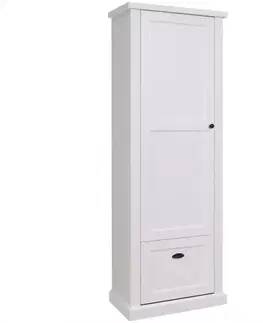 Skrine do predsiene Skriňa Galia 06 biela