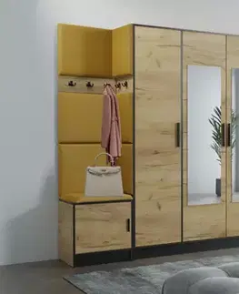 Nábytok Predsieňový nábytok Roj 17 craft + Kronos 07 medová