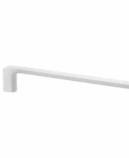 Kúpeľňový nábytok GEDY PI2202 Pirenei pevný držiak uterákov 41 cm, biela mat