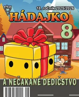 Pre deti a mládež - ostatné Hádajko 8 2026 a nečakané dedičstvo - Jela Mlčochová