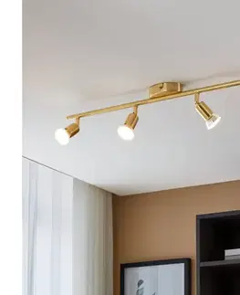 Svietidlá Eglo 33187 - LED Bodové svietidlo BUZZ-LED 4xGU10/2,8W/230V 3000K zlatá 33187