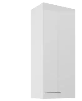 Kuchynské skrinky visiace Skrinka do kuchyne Lara biely 45G-108 1F