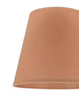 Lampy  - Tienidlo k stolnej lampe SOFIA XS E14 pr. 18,5 cm hnedá 601146
