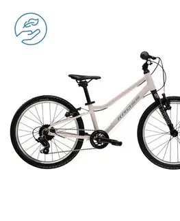 Bicykle Kross Liftie 20"  2025 ružová / grafitová / matný - 10" (115-130 cm)