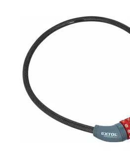 Zámky na bicykel Extol 10x650mm
