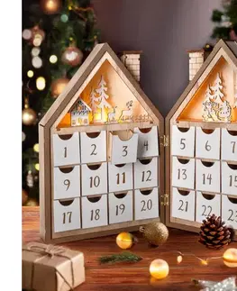 Vianočné dekorácie BRILAGI - LED Vianočná dekorácia LED/2xAAA adventný kalendár 1v286-OEM1