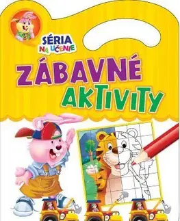 Nalepovačky, vystrihovačky, skladačky Zábavné aktivity - Séria na učenie (2.vydanie)